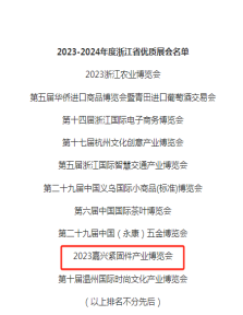 2023年度中国优秀特色专业展会